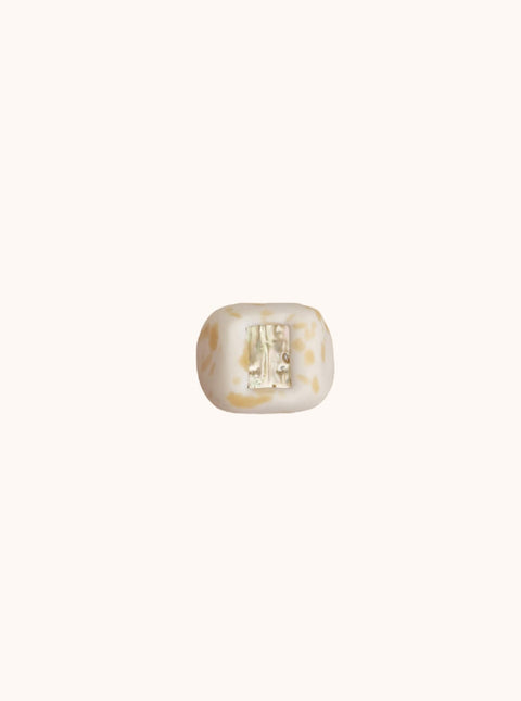skinnydipjewelry Essence Ring size 7.5 polymer clay handmade slow fashion clay earrings